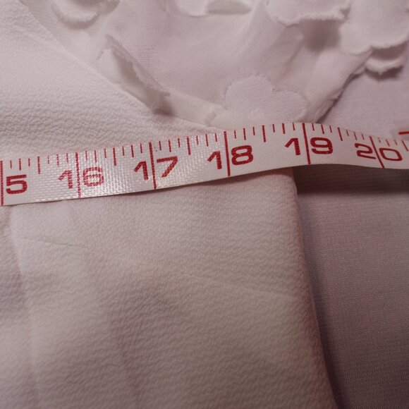 NWT CeCe Long Sleeve Mixed Media Clover Clip Dress - Picture 15 of 15